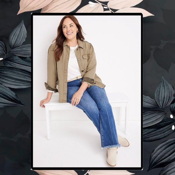 Maurices Plus Size Utility Jacket 3X - Picture 4 of 9